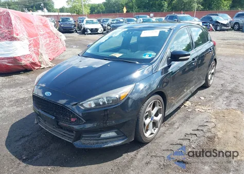 2017 Ford Focus St из США, поврежденный, VIN 1FADP3L97HL326547